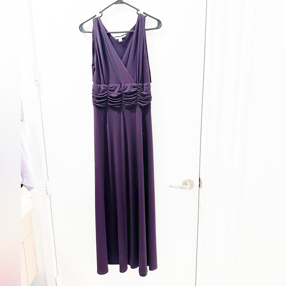 Purple dress